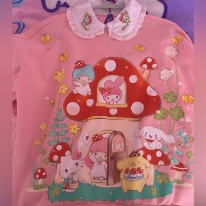 Hello Kitty cottage crewneck